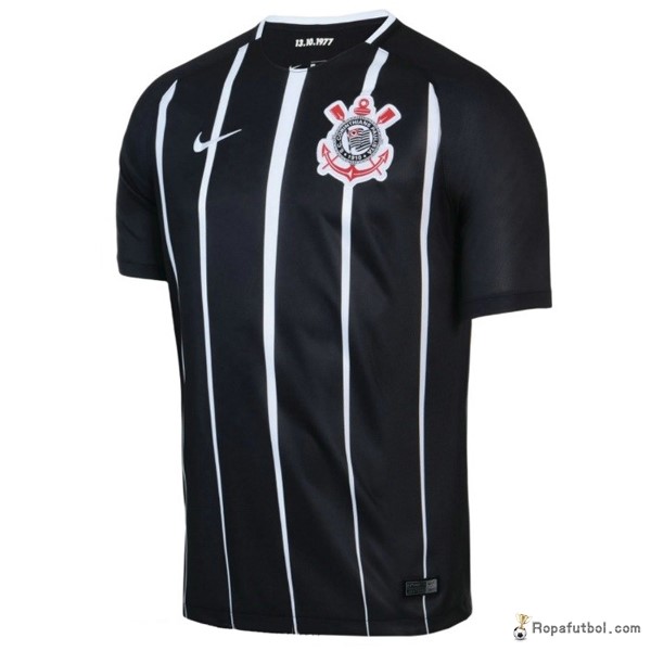 Camiseta Corinthians Paulista Replica Segunda Ropa 2017/18 Negro